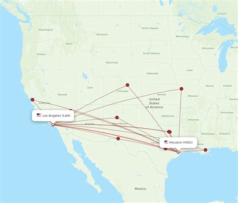 Flights from George Bush Intercontinental Airport (IAH) to Los Angeles International Airport (LAX) are available on other airlines with connections in another city. . Flights from houston to lax
